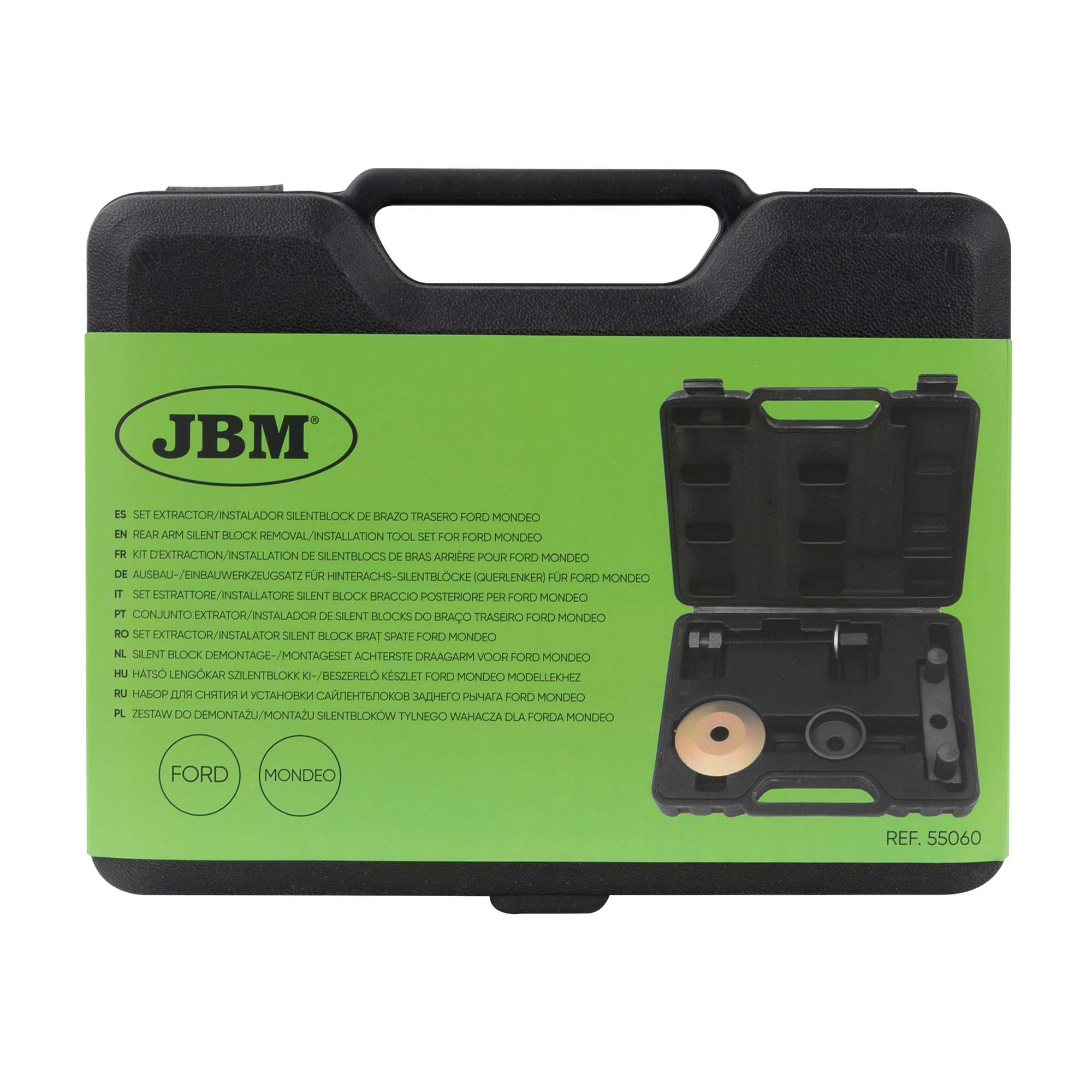 KIT D'EXTRACTION/INSTALLATION DE SILENTBLOCS DE BRAS ARRIÈRE POUR FORD MONDEO