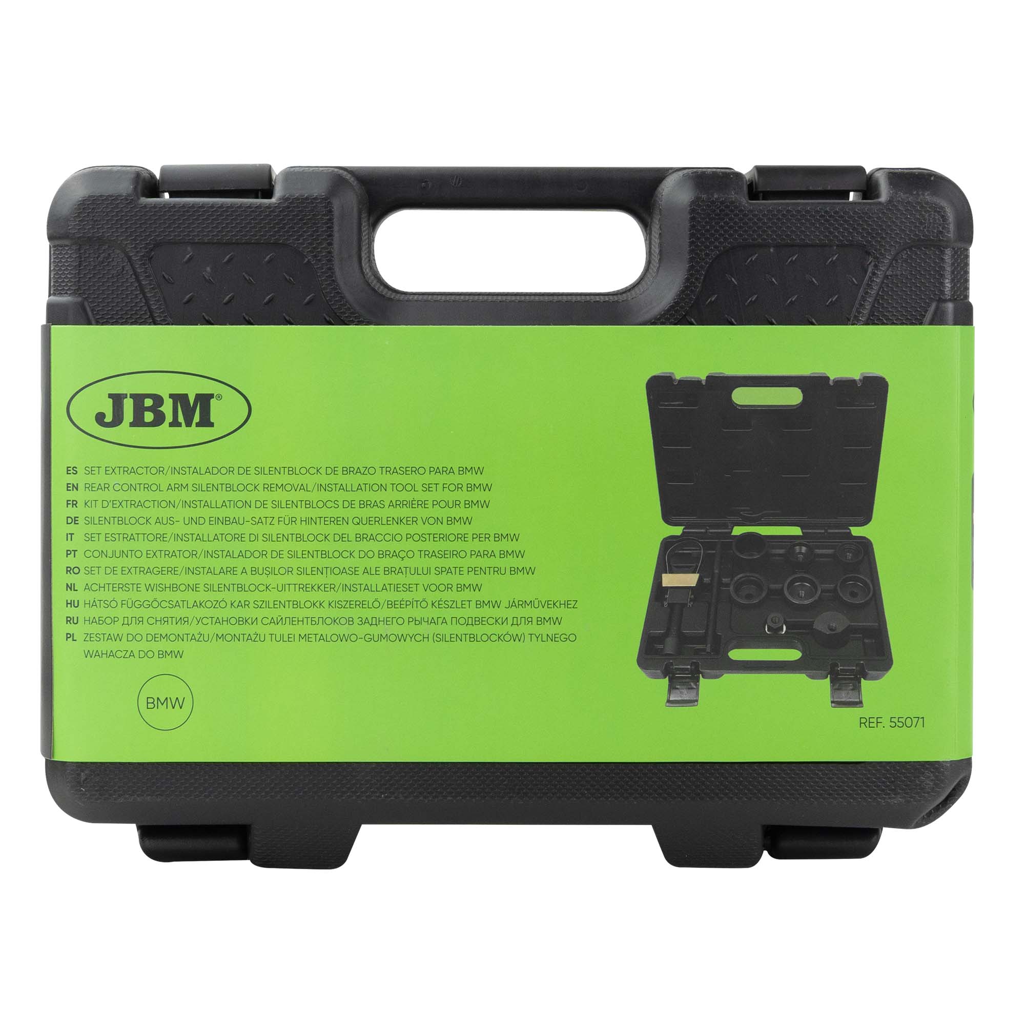 KIT D’EXTRACTION/INSTALLATION DE SILENTBLOCS DE BRAS ARRIÈRE POUR BMW