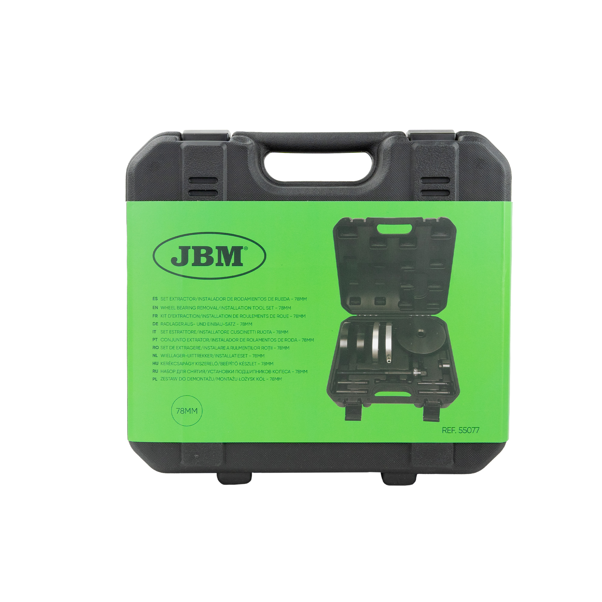 KIT D’EXTRACTION/INSTALLATION DE ROULEMENTS DE ROUE - 78MM