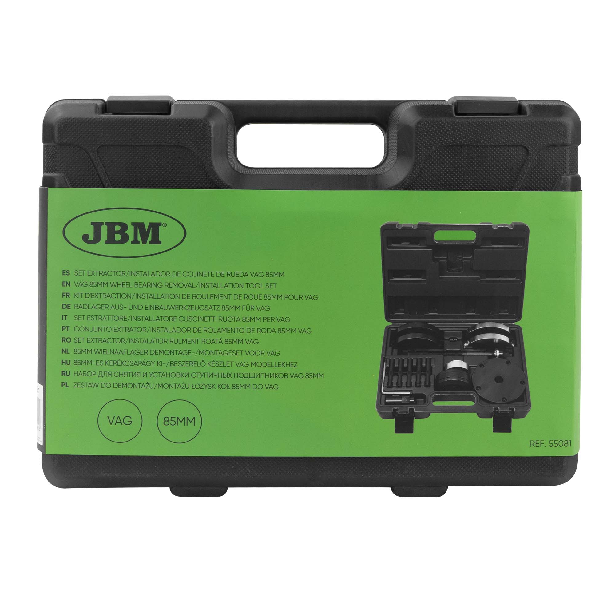 KIT D'EXTRACTION/INSTALLATION DE ROULEMENT DE ROUE 85MM POUR VAG