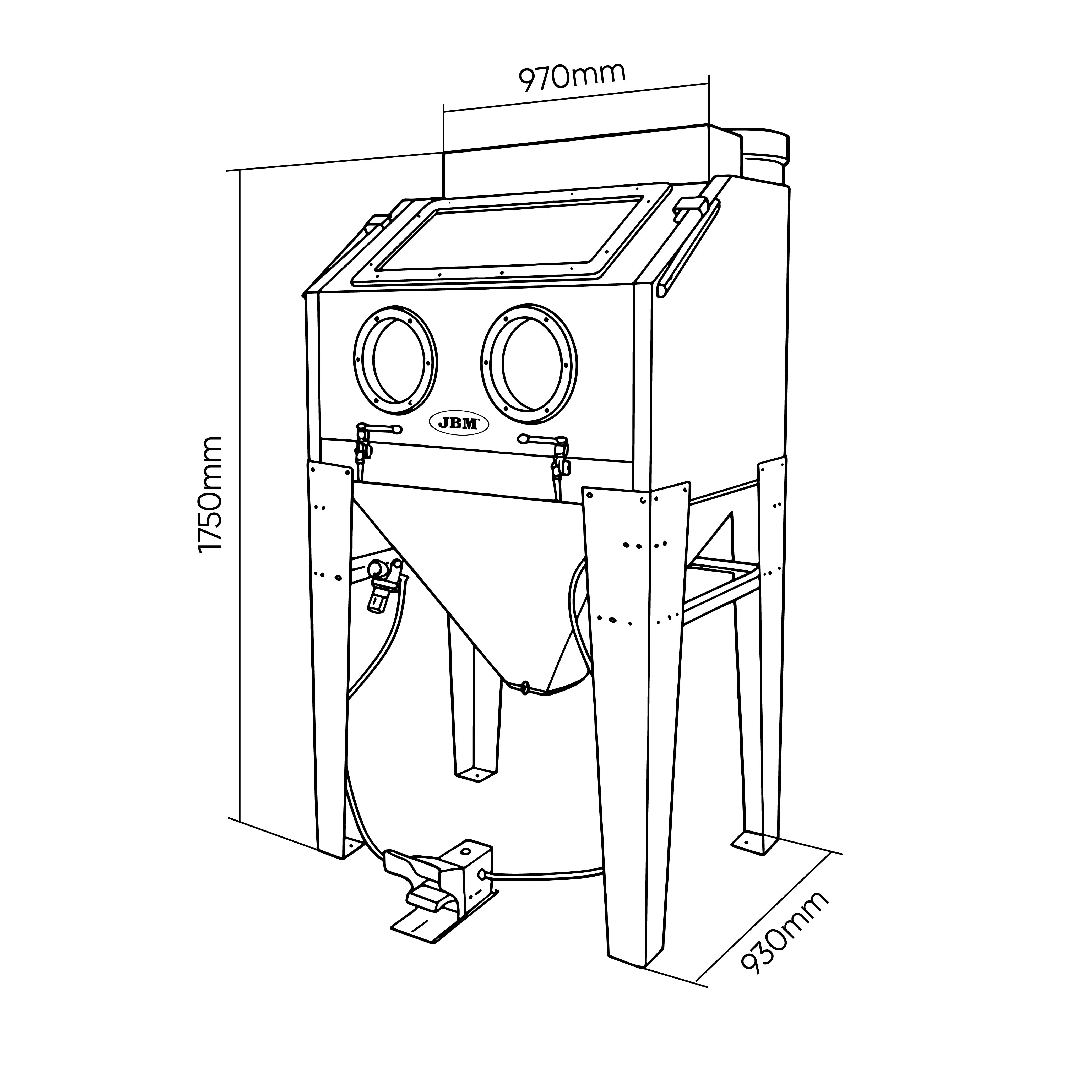 MACHINE DE SABLAGE – 346L