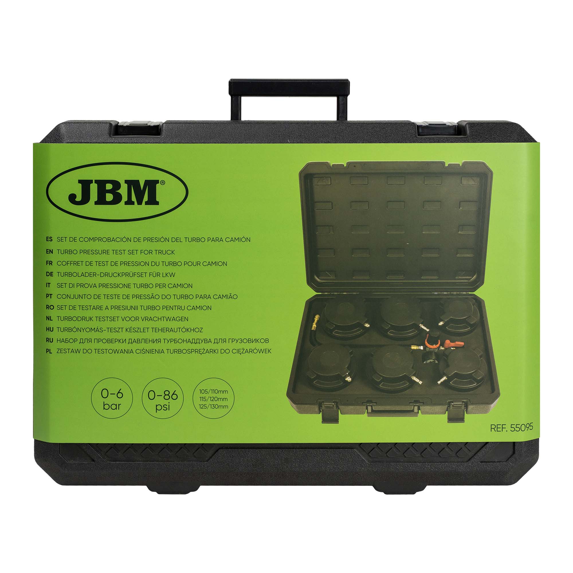 COFFRET DE TEST DE PRESSION DU TURBO POUR CAMION