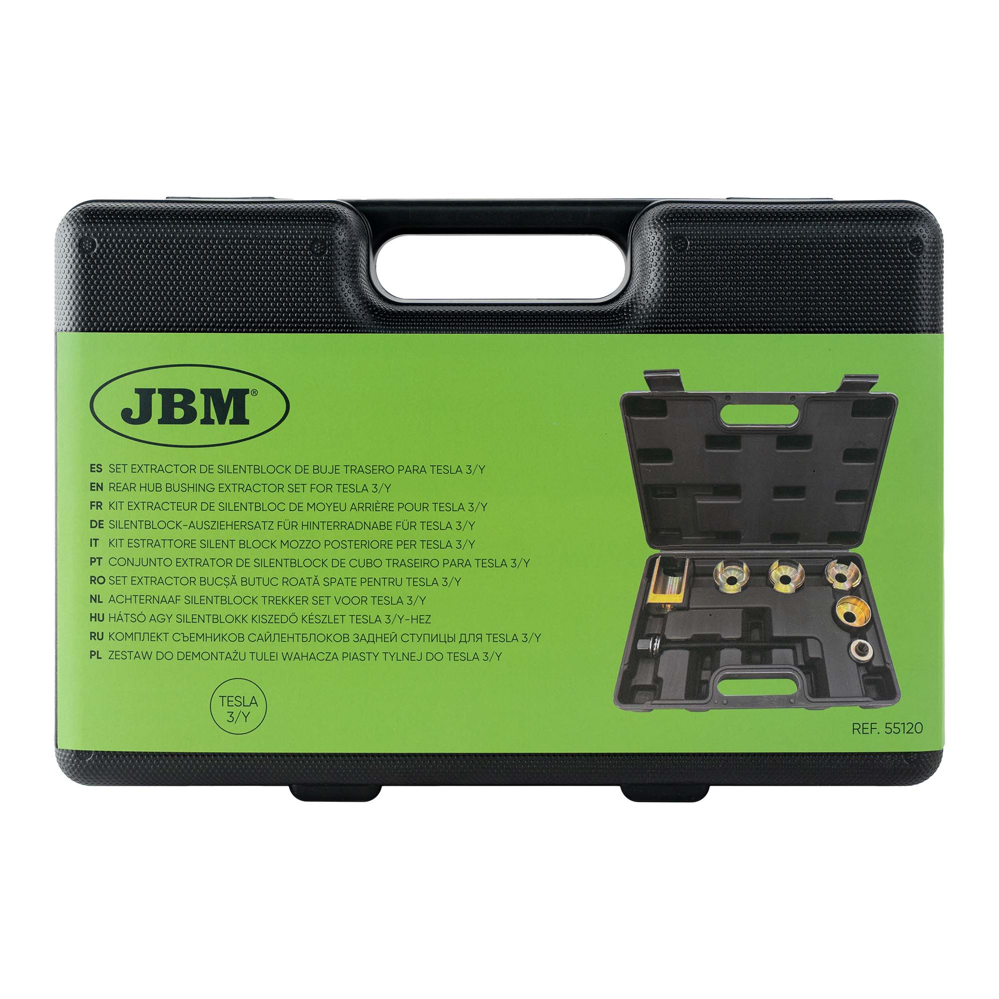 KIT EXTRACTEUR DE SILENTBLOC DE MOYEU ARRIÈRE POUR TESLA 3/Y