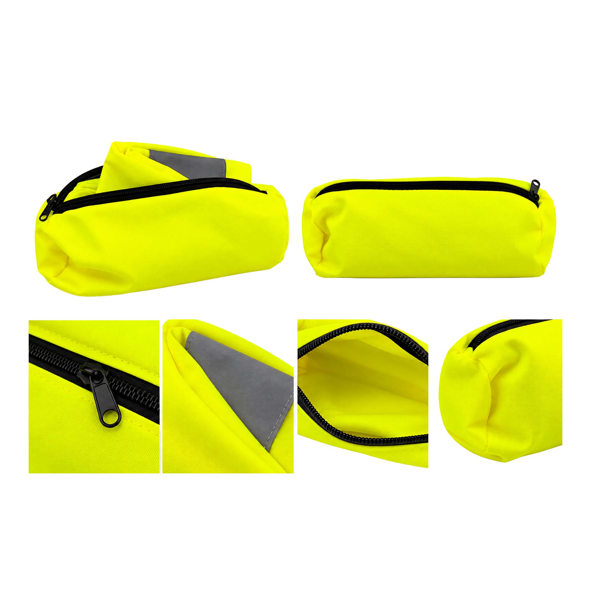 GILET DE SÉCURITÉ JAUNE RÉFLÉCHISSANT HOMOLOGUÉ EN SACHET