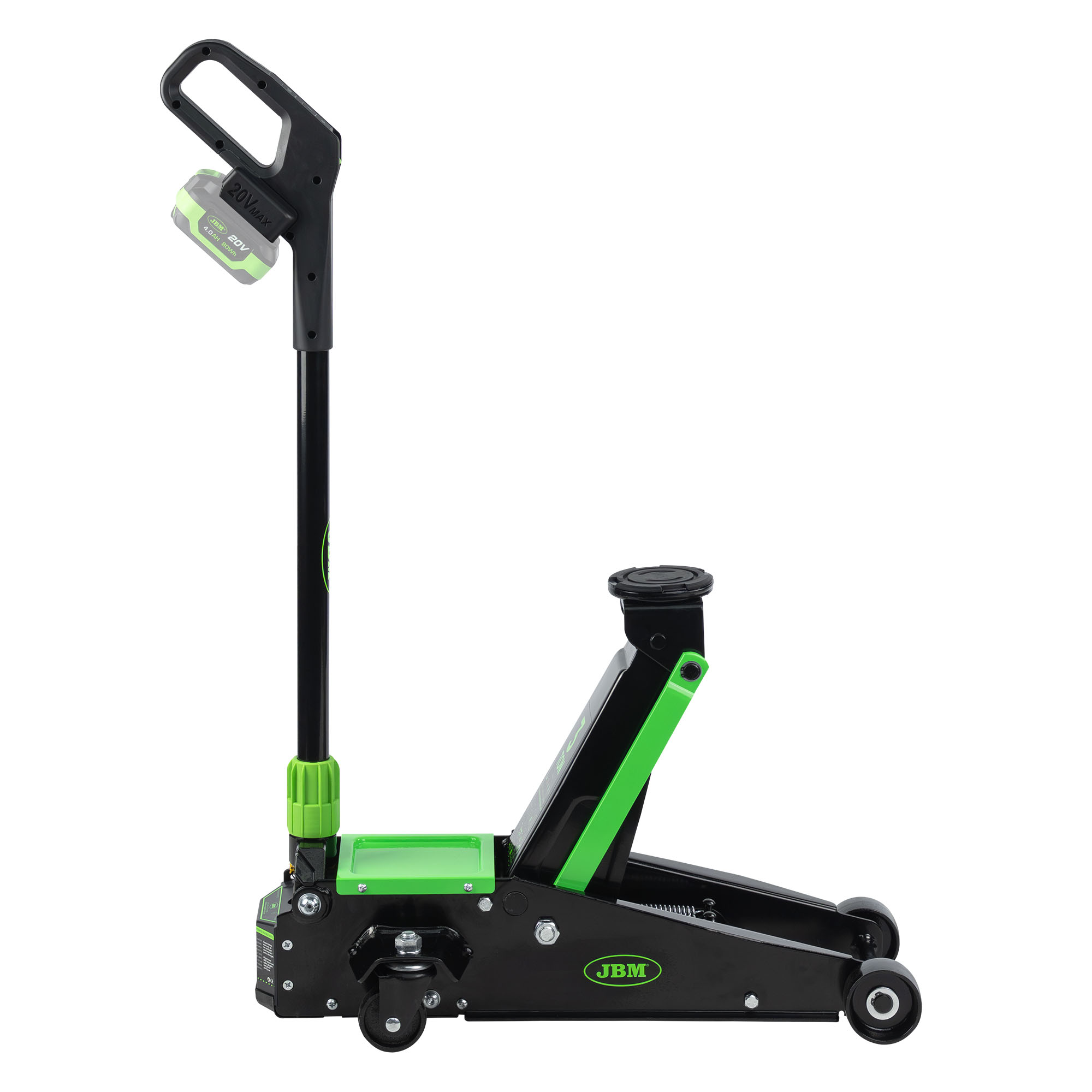 CRIC HYDRAULIQUE DE CHARIOT 3T SUR BATTERIE